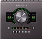 Universal Audio Apollo Twin X Quad Heritage Edition Thunderbolt MAC or PC Front View